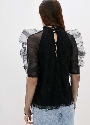Women's guipure blouse3 photo