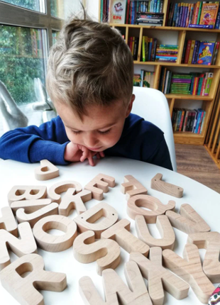 Wooden Letter Wooden Magnetic Alphabet4 photo