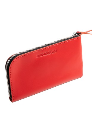 CASHPOUCH RED LEATHER PURSE