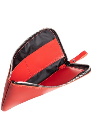 CASHPOUCH RED LEATHER PURSE4 photo
