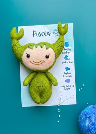 Feil toy Zodiac Sign Pisces, Pisces gifts