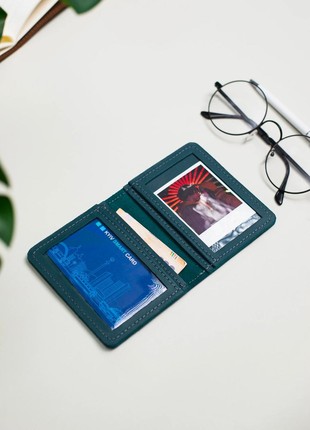 Leather ID Card Holder4 photo