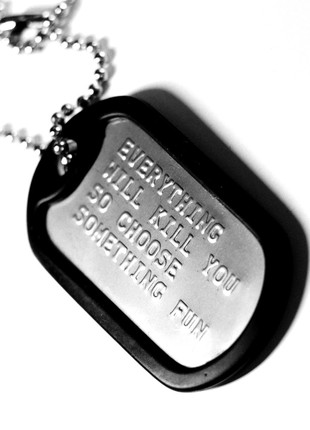 Genesis® - army tags necklace with unique serial number4 photo