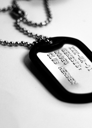 Genesis® - army tags necklace with unique serial number3 photo
