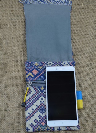 Women's bag-wallet "Haman tapestry A" in ethno style.3 photo