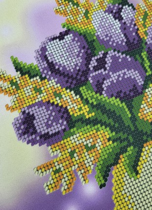 Spring Bouquet Kit Bead Embroidery a4h_5695 photo