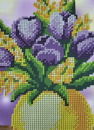 Spring Bouquet Kit Bead Embroidery a4h_5693 photo