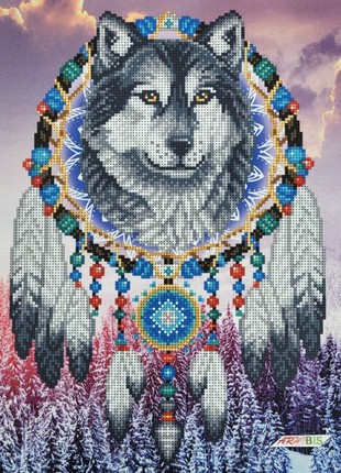 Dream Catcher Kit Bead Embroidery  t-0844