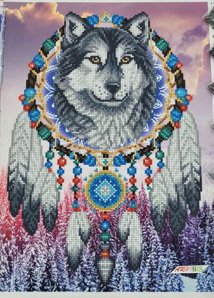 Dream Catcher Kit Bead Embroidery  t-08445 photo