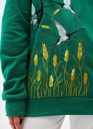 Sweatshirt with embroidery3 photo