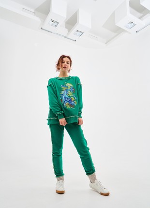embroidered suit