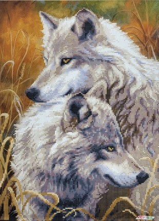 Wolves Kit Bead Embroidery zpt-006