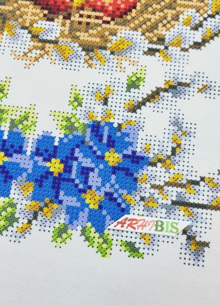 Easter Towel Kit Bead Embroidery 1667 photo