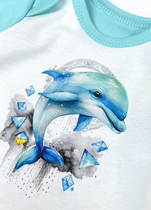 Children's summer set with dolphin print Tunes4 photo