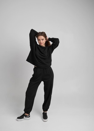 Women's suit " LEHIT" color  black3 photo