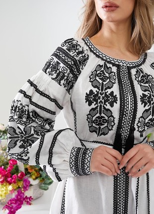 Pannochka midi embroidered dress6 photo