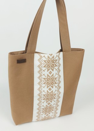 Handmade textile tote bag Vysyvanka2 photo