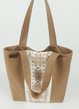 Handmade textile tote bag Vysyvanka4 photo