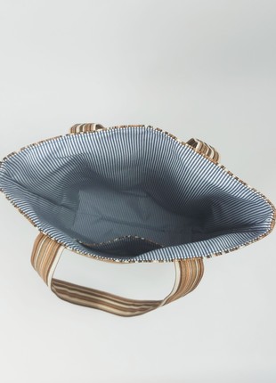 Handmade textile tote bag TOTE-classic4 photo