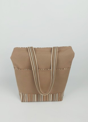 Handmade textile tote bag TOTE-classic7 photo