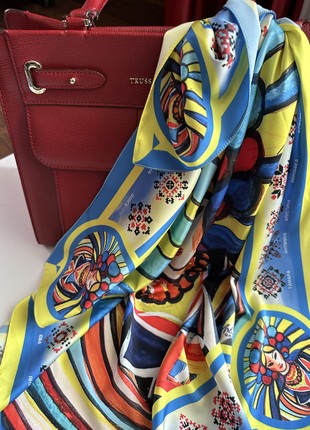 Designer  scarf "Ukrainian names,, ,  from the designer Art Sana10 photo