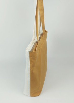 Ukrainian-Style handmade textile tote bag3 photo