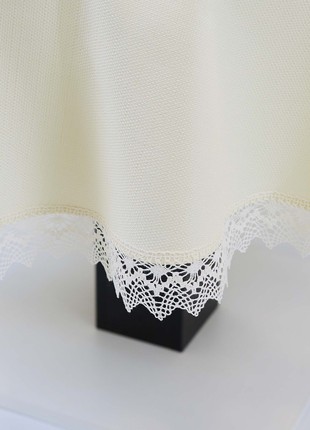 Round tablecloth with embroidery 143-19/003 photo
