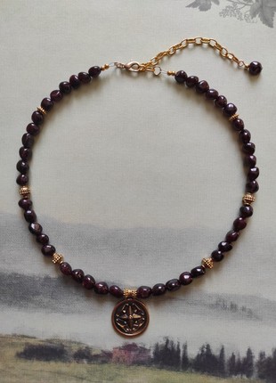 Necklace "A twinkling little star" from garnet1 photo