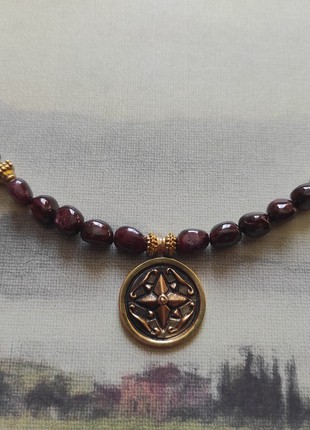 Necklace "A twinkling little star" from garnet5 photo