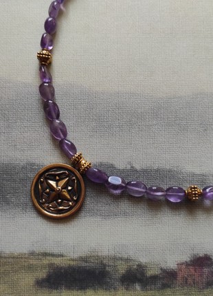 Necklace "A twinkling little star" from amethyst4 photo