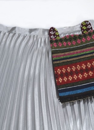 Women's belt bag-wallet "Haman tapestry Z" in ethno style.3 photo