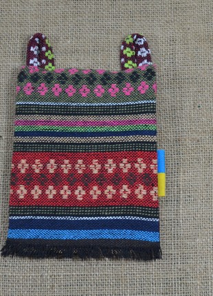 Women's belt bag-wallet "Haman tapestry Z" in ethno style.2 photo