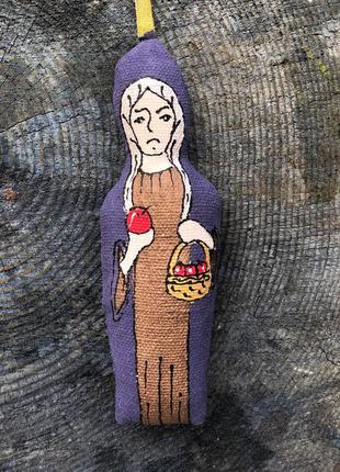 Handmade toy stepmother - a witch