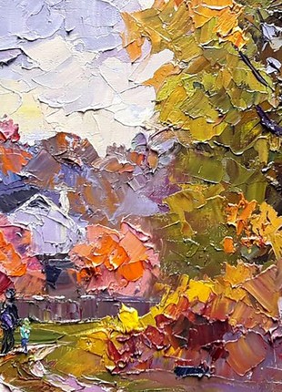 Oil painting Colorful autumn Serdyuk Boris Petrovich nSerb8396 photo