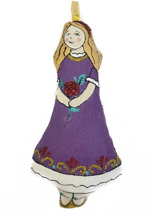 Handmade toy textile princess