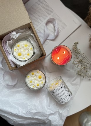 Soy candle "GARDEN OF FLOWERS" 245ml4 photo