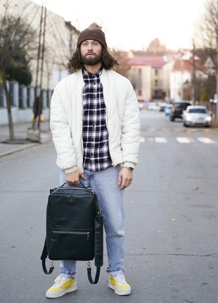 Transformer M leather backpack2 photo