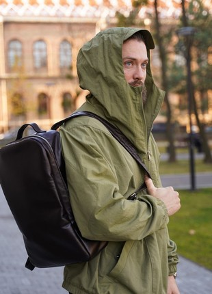 Minimal M leather backpack