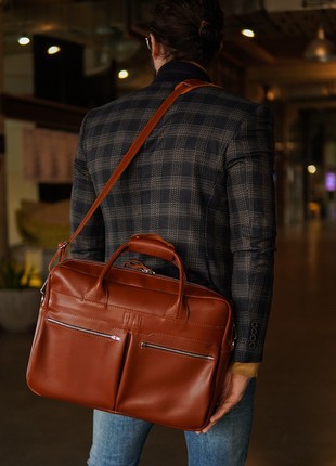 Leather Business briefcase