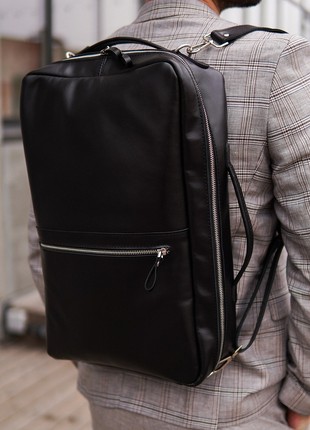 Transformer M leather backpack