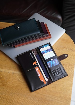 Leather Long Wallet4 photo