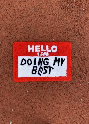 Handmade Doormat Cute Welcome Mat