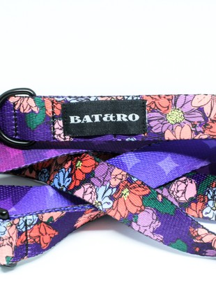 Nylon dog leash BAT&RO "Violet" 8ft (250cm)2 photo