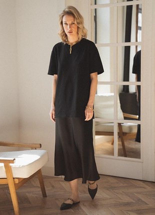 Melissa Slip Midi Skirt