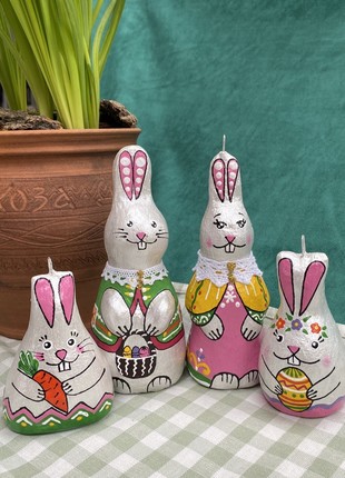 Souvenir "Sculptural bunny with Easter egg"2 photo