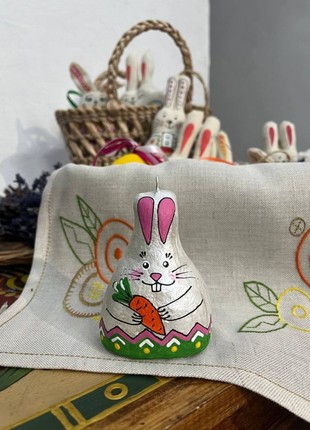 Sculpture souvenir "Bunny with carrot"1 photo
