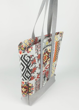 National-Motives handmade textile tote bag2 photo
