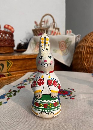 Sculpture Souvenir "Ukrainian mommy hare"