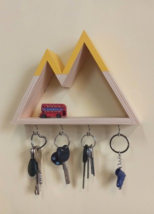 Wall key holder  2 Mountains