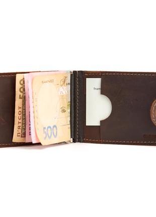 Leather money clip wallet2 photo